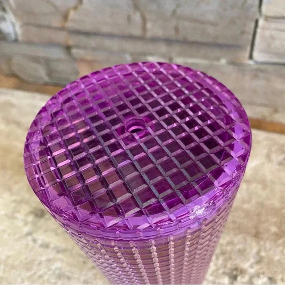 Starbucks 2021 Summer Pink Purple Gradient Tumbler Drink Cup 24oz - Picture 4 of 7